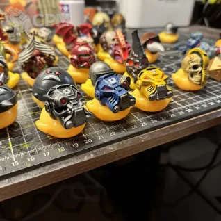 Описание картинки Вархаммер терминаторы утка 3-й уровень  UV+3Deyes+LM от Duck Machine по цене 1 800руб