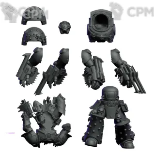 Описание картинки Tyberos The Red Wake от 3D Print Workshop по цене 497руб | Свободный Рынок Миниатюр - СРМ