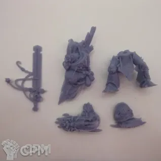 Описание картинки Nurgle Daemon Prince от White Rhino по цене 699руб | Свободный Рынок Миниатюр - СРМ