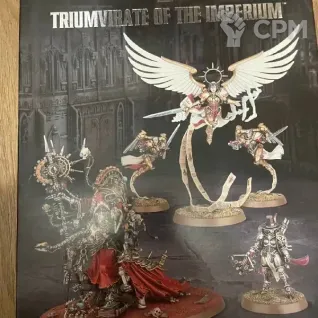 Описание картинки TRIUMVIRATE OF THE IMPERIUM от IronSirius по цене 4 000руб | Свободный Рынок Миниатюр - СРМ