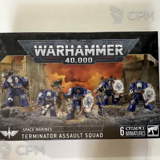 Описание картинки Terminator assault squad от Alternative Galaxy  по цене 6 200руб | Свободный Рынок Миниатюр - СРМ