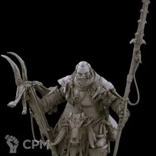 Описание картинки Icebrow Hunter. от Shizoface по цене 400руб | Свободный Рынок Миниатюр - СРМ