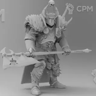 Описание картинки Nurgle Champion от Naggaroth Night по цене 600руб | Свободный Рынок Миниатюр - СРМ