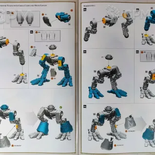 Описание картинки Warhound Titan with Ursus Claws and Melta Lances от Vault Boy по цене 4 798руб | Свободный Рынок Миниатюр - СРМ