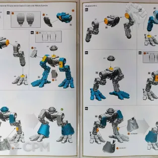 Описание картинки Warhound Titans with Ursus Claws and Melta Lances от Vault Boy по цене 5 998руб | Свободный Рынок Миниатюр - СРМ