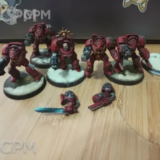 Описание картинки Terminators squad (old) от  по цене 2 250руб | Свободный Рынок Миниатюр - СРМ