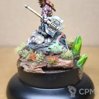 Описание картинки Gotrek Girurnisson диорама от  по цене 3 500руб | Свободный Рынок Миниатюр - СРМ