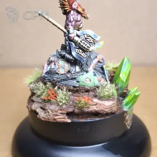 Описание картинки Gotrek Girurnisson диорама от  по цене 3 500руб | Свободный Рынок Миниатюр - СРМ