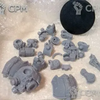 Описание картинки Saturnine Dreadnought от Xero по цене 1 000руб | Свободный Рынок Миниатюр - СРМ