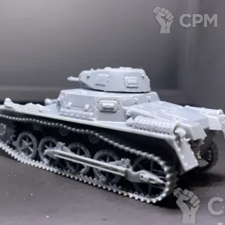 Описание картинки Pz.I Sd.Kfz.101 от Master of Miniatures по цене 350руб | Свободный Рынок Миниатюр - СРМ