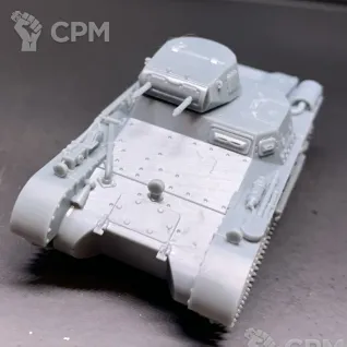 Описание картинки Pz.I Sd.Kfz.101 от Master of Miniatures по цене 350руб | Свободный Рынок Миниатюр - СРМ