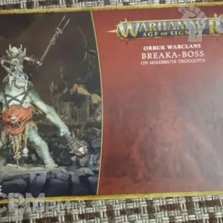 Описание картинки Breaka-boss on Mirebrute Troggoth( без коробки) от ColinPJ по цене 5 000руб | Свободный Рынок Миниатюр - СРМ
