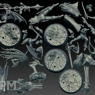 Описание картинки The Crimson Court (Scan) от AxeL's Forge по цене 650руб | Свободный Рынок Миниатюр - СРМ