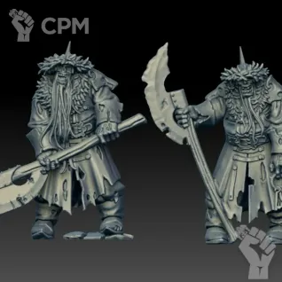 Описание картинки Kosargi Nightguard (Scan) от AxeL's Forge по цене 550руб | Свободный Рынок Миниатюр - СРМ