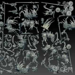 Описание картинки Barrow Knights (Scan) от AxeL's Forge по цене 2 000руб | Свободный Рынок Миниатюр - СРМ