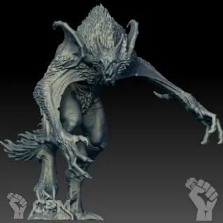 Описание картинки Vargskyr (Scan) от AxeL's Forge по цене 300руб | Свободный Рынок Миниатюр - СРМ