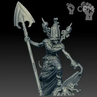 Описание картинки Gorslav the Gravekeeper (Scan) от AxeL's Forge по цене 175руб | Свободный Рынок Миниатюр - СРМ