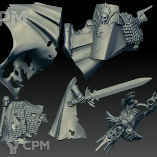 Описание картинки Wight King (Scan) от AxeL's Forge по цене 150руб | Свободный Рынок Миниатюр - СРМ