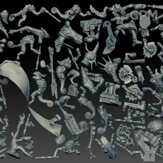 Описание картинки Hunters of Huanchi (Scan) от AxeL's Forge по цене 1 100руб | Свободный Рынок Миниатюр - СРМ