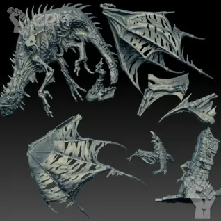 Описание картинки Revenant Draconith (Scan) от AxeL's Forge по цене 3 200руб | Свободный Рынок Миниатюр - СРМ