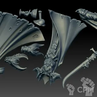 Описание картинки Karlina Von Carstein, Vampire Lord (Scan) от AxeL's Forge по цене 175руб | Свободный Рынок Миниатюр - СРМ