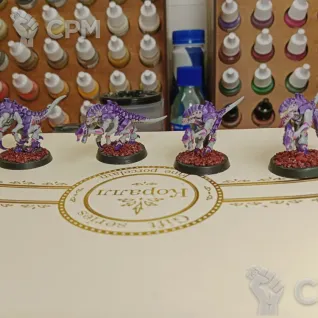 Описание картинки Термоганты тиранид (новые) 10шт от Depresniac по цене 1 000руб | Свободный Рынок Миниатюр - СРМ