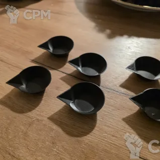 Описание картинки Баночки для колеровки от Pozden по цене 25руб | Свободный Рынок Миниатюр - СРМ