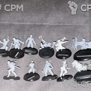 Описание картинки Bleeding Moon от Nehron по цене 8 500руб | Свободный Рынок Миниатюр - СРМ