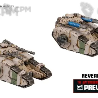 Описание картинки Legions Imperialis Sicaran Tank x2 от Vault Boy по цене 2 998руб | Свободный Рынок Миниатюр - СРМ