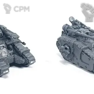 Описание картинки Legions Imperialis Sicaran Tank x2 от Vault Boy по цене 2 998руб | Свободный Рынок Миниатюр - СРМ