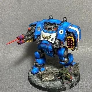 Описание картинки Dreadnought Balistus от Zorgen по цене 2 400руб | Свободный Рынок Миниатюр - СРМ