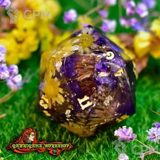 Описание картинки Ночной сад друида. Монокуб d20 (34 мм.) от Gabrigame_Print по цене 1 090руб | Свободный Рынок Миниатюр - СРМ