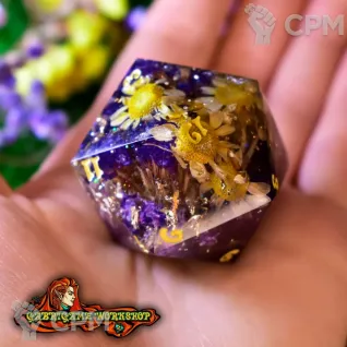 Описание картинки Ночной сад друида. Монокуб d20 (34 мм.) от Gabrigame_Print по цене 1 090руб | Свободный Рынок Миниатюр - СРМ