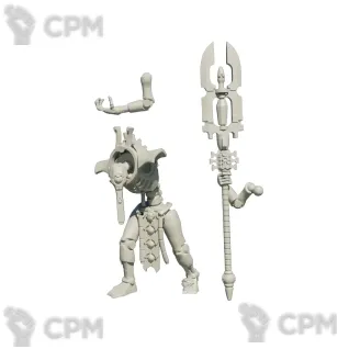 Описание картинки Necrons - Apprentek от 3D Print Workshop по цене 397руб | Свободный Рынок Миниатюр - СРМ