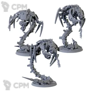 Описание картинки Necrons – Canoptek Wraiths (alt) от 3D Print Workshop по цене 1 737руб | Свободный Рынок Миниатюр - СРМ