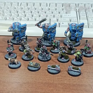 Описание картинки Покраска миниатюр на заказ: Warhammer 40к, AoS, DnD, Настольные игры и другое. от Valder по цене 1 000руб | Свободный Рынок Миниатюр - СРМ