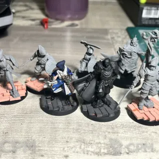 Описание картинки Модели Стартера Гегемония против Северных Племен + Медведь от  по цене 5 500руб | Свободный Рынок Миниатюр - СРМ