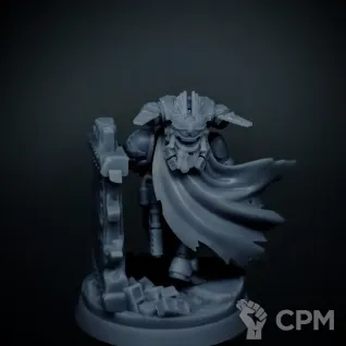 Описание картинки Мультипарт lieutenant in phobos armour от Lucky Pants по цене 800руб | Свободный Рынок Миниатюр - СРМ