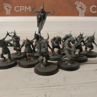 Описание картинки Plaguebearers №2 от SlowPein42 по цене 2 000руб | Свободный Рынок Миниатюр - СРМ