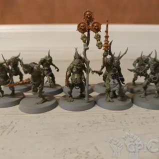 Описание картинки Plaguebearers №3 от SlowPein42 по цене 2 000руб | Свободный Рынок Миниатюр - СРМ