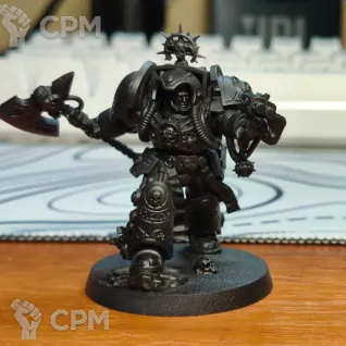 Описание картинки Librarian in terminator armour от ArGias по цене 1 300руб | Свободный Рынок Миниатюр - СРМ