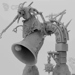 Описание картинки Screaming Bell от Naggaroth Night по цене 3 300руб | Свободный Рынок Миниатюр - СРМ