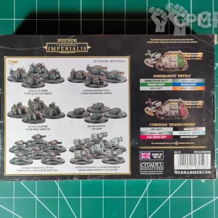 Описание картинки Legions Imperialis Solar Auxilia Support от Vault Boy по цене 4 998руб | Свободный Рынок Миниатюр - СРМ