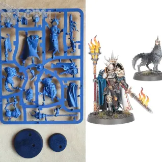 Описание картинки Lord-Veritant with 1x Gryph-crow от aldger по цене 1 000руб | Свободный Рынок Миниатюр - СРМ