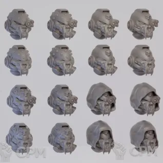 Описание картинки Fenrisian Head от 3Д-Печка по цене 300руб | Свободный Рынок Миниатюр - СРМ