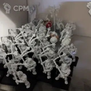 Описание картинки Chaos Marauders от Leman[LW] по цене 4 000руб | Свободный Рынок Миниатюр - СРМ