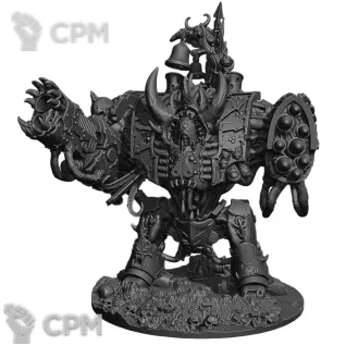 Описание картинки Death Guard - Helbrute от 3D Print Workshop по цене 997руб | Свободный Рынок Миниатюр - СРМ