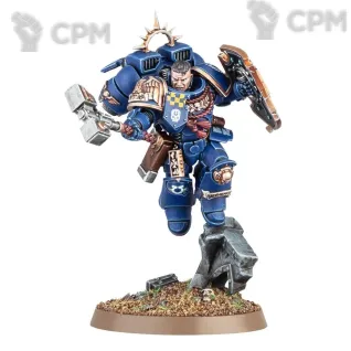 Описание картинки CAPTAIN WITH JUMP PACK AND RELIC SHIELD от TPC по цене 1 000руб | Свободный Рынок Миниатюр - СРМ