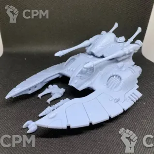 Описание картинки Eldar Wave Falcon от Хитрый гретчин  по цене 1 200руб | Свободный Рынок Миниатюр - СРМ