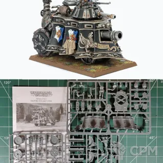 Описание картинки Empire Of Man Empire Steam Tank от Vault Boy по цене 7 998руб | Свободный Рынок Миниатюр - СРМ